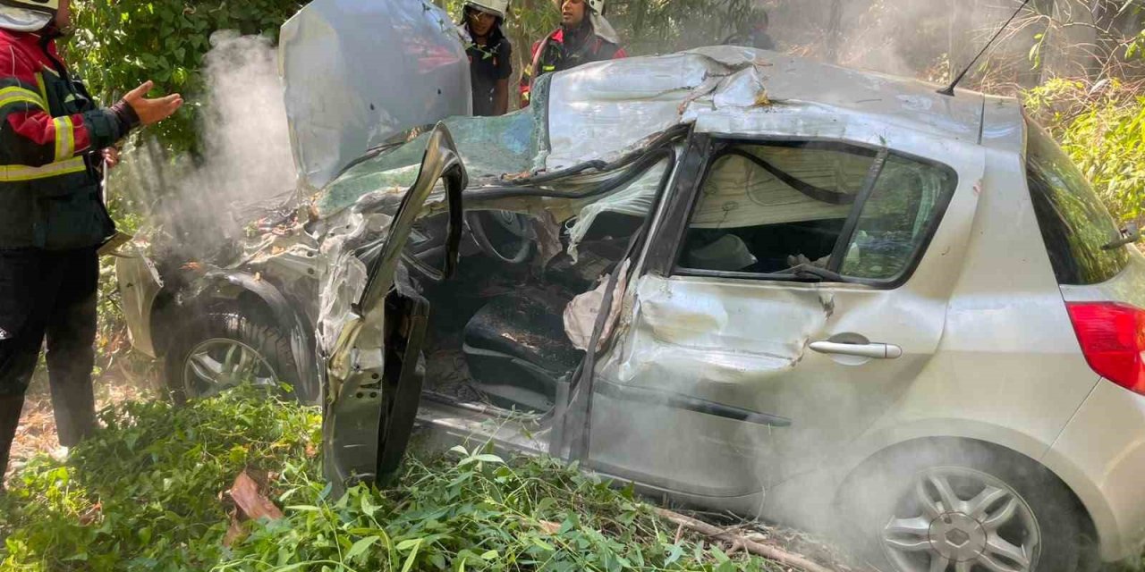 Germencik’te trafik kazası: 1 ölü, 1 yaralı