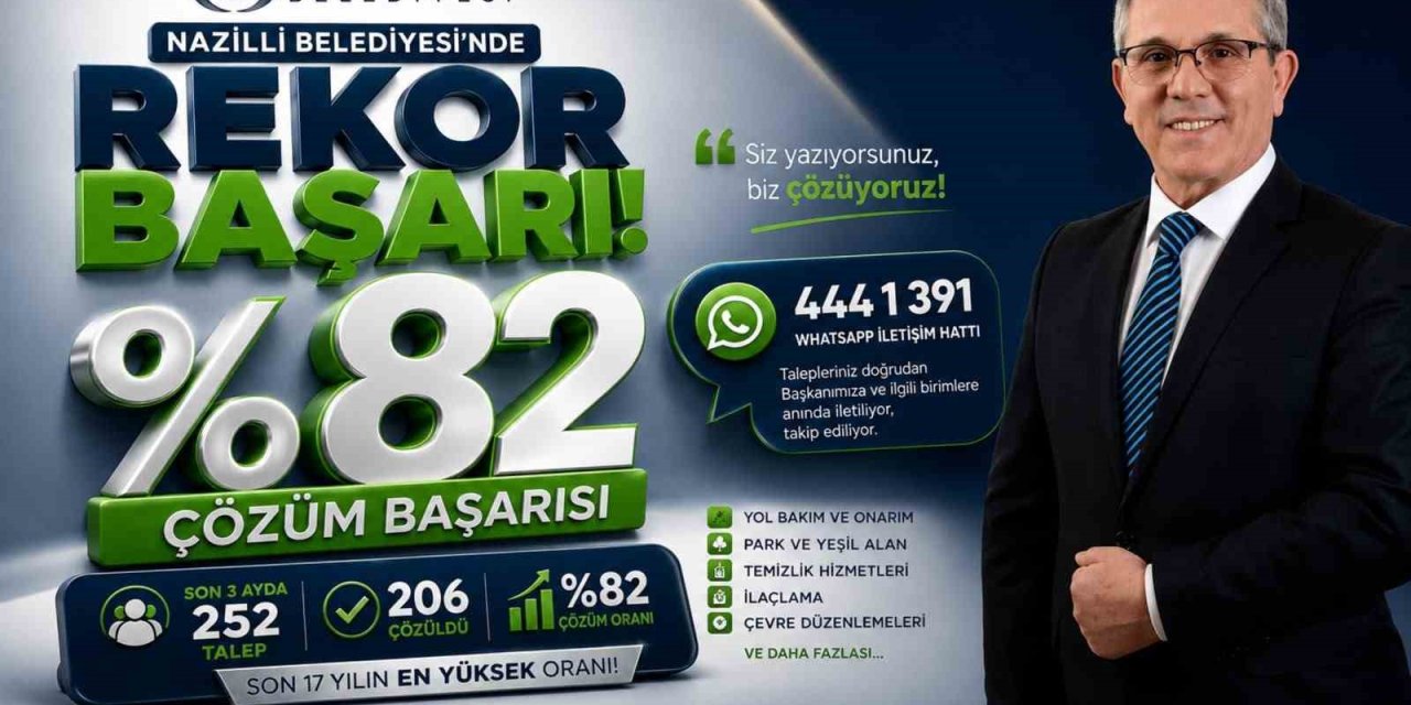 Başkan Tetik’e doğrudan ulaşan taleplerin yüzde 82’si çözüme kavuştu
