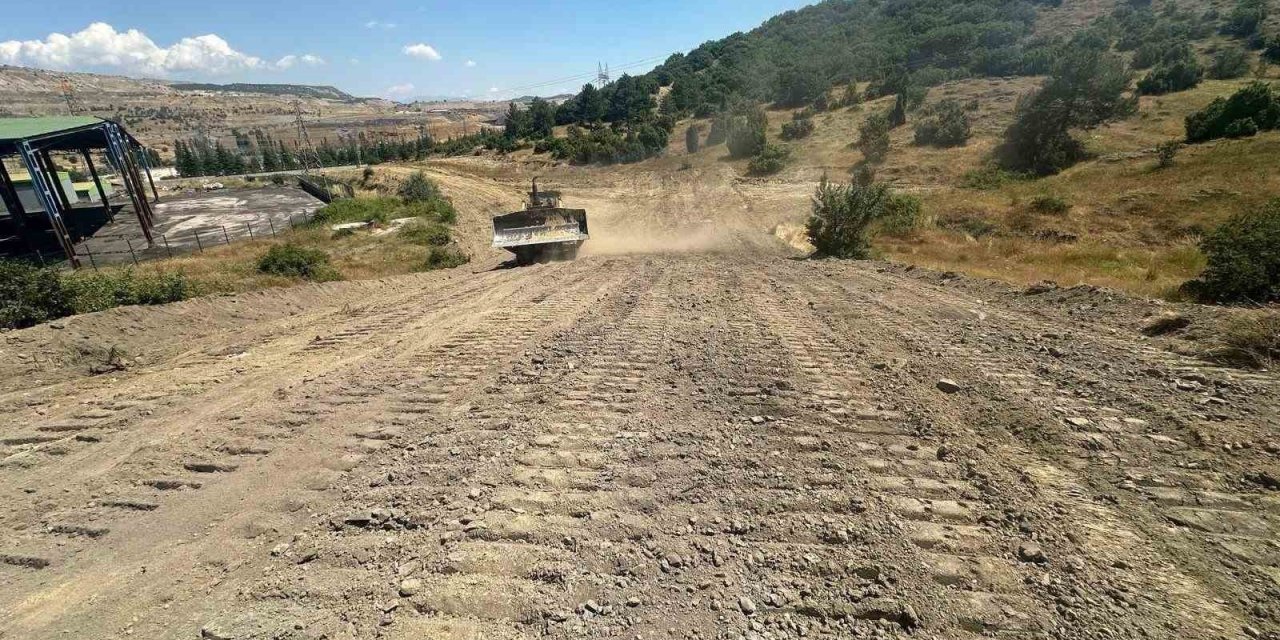 Tavşanlı’da orman yangınlarına karşı güvenlik şeridi oluşturuldu