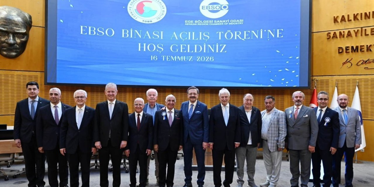 Başkan Maraş, EBSO’nun yeni hizmet binasının açılışına katıldı