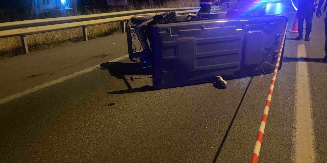 Kütahya-Tavşanlı kara yolunda feci kaza: 18 yaşındaki motosiklet sürücüsü hayatını kaybetti