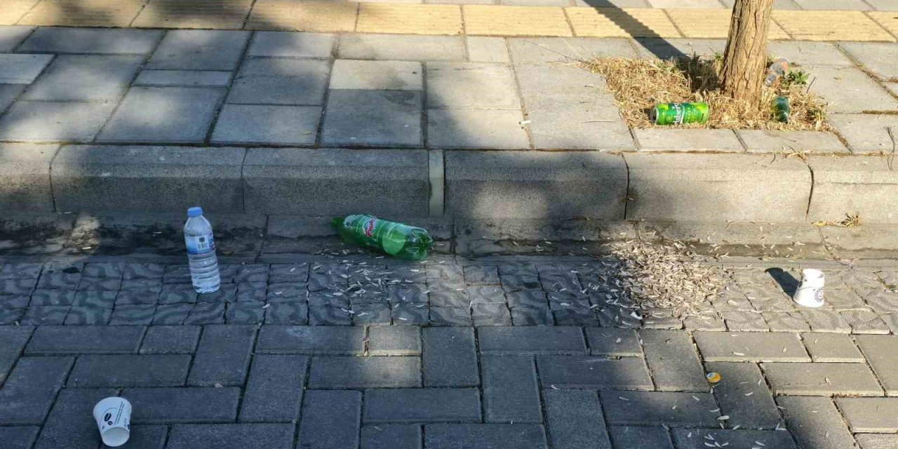 Karaçay’da utandıran manzara