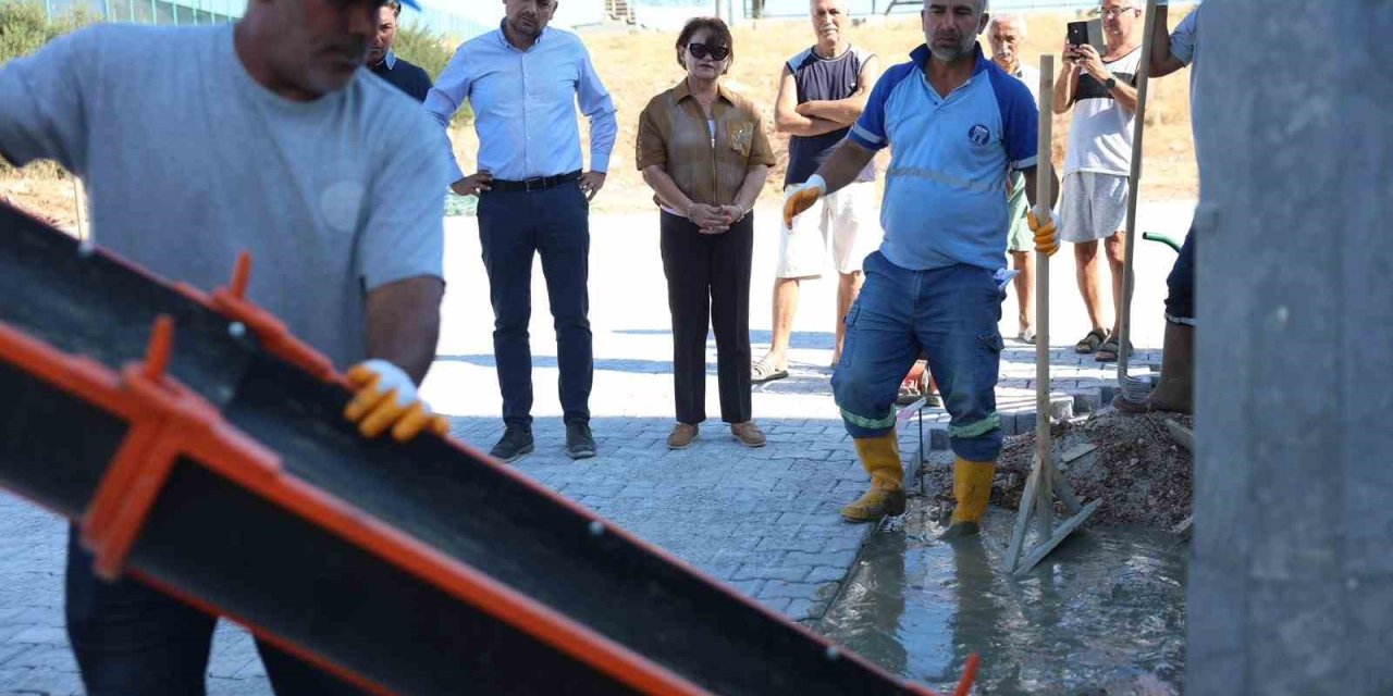 Didim Belediyesi’nin yeni beton mikseri görev başında