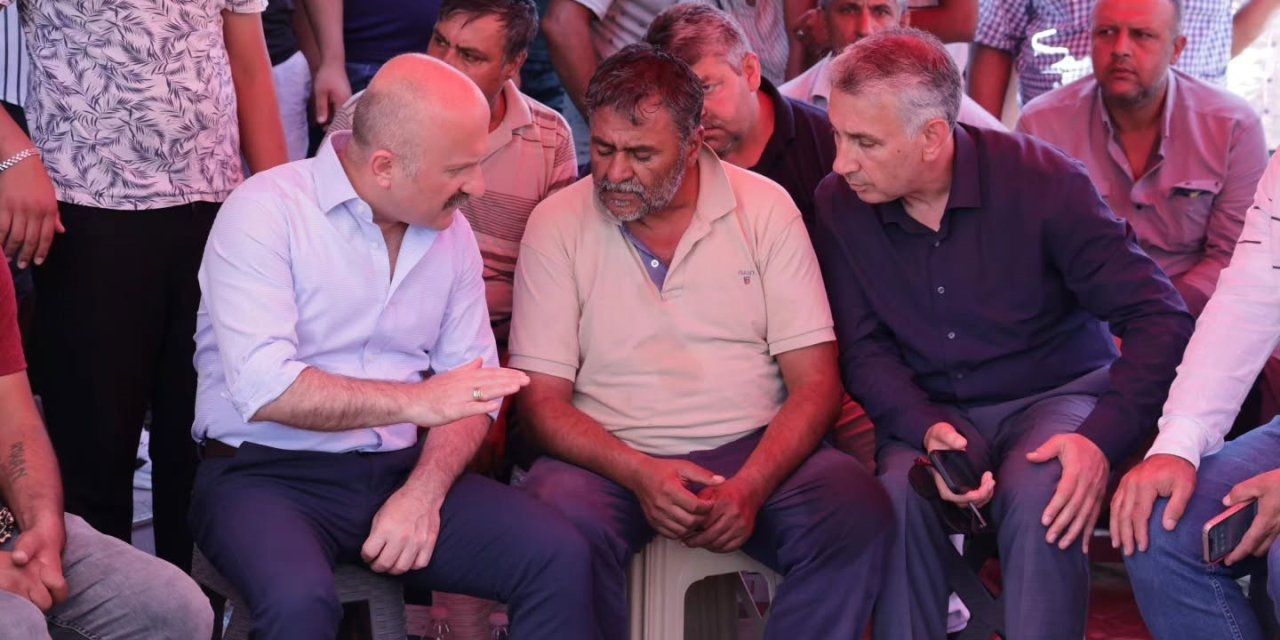 Vali Varol, acılı ailelerle görüştü