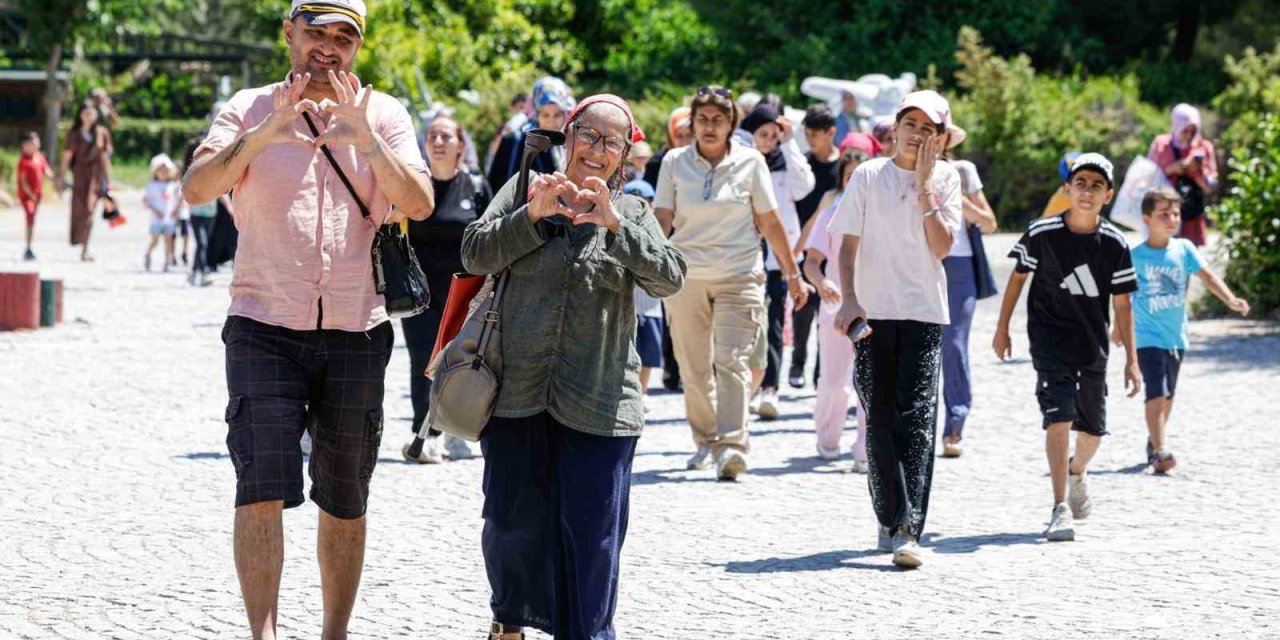 Üç nesil Doğal Yaşam Parkı’nda buluştu