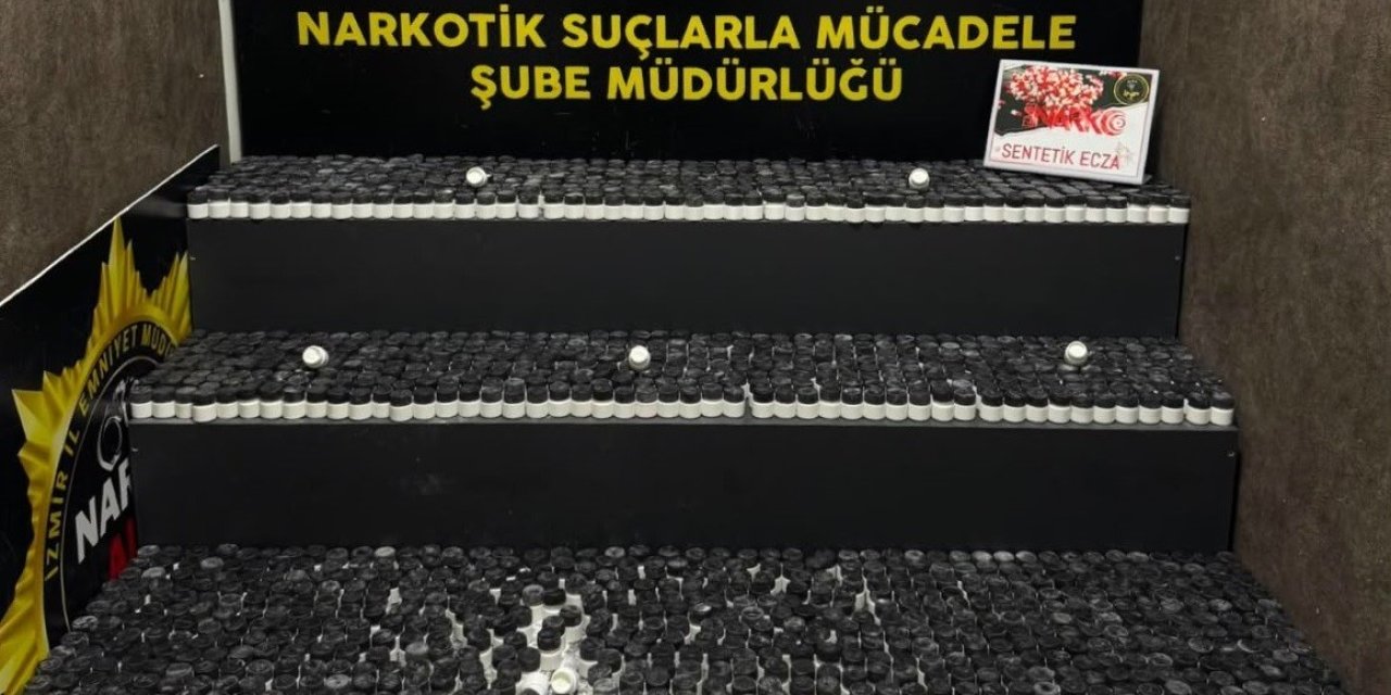 İzmir’de 29 kilo uyuşturucu hammaddesi ele geçirildi