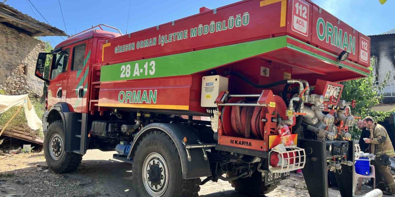Bayındır’da, orman yangınlarına karşı Giresun’dan takviye