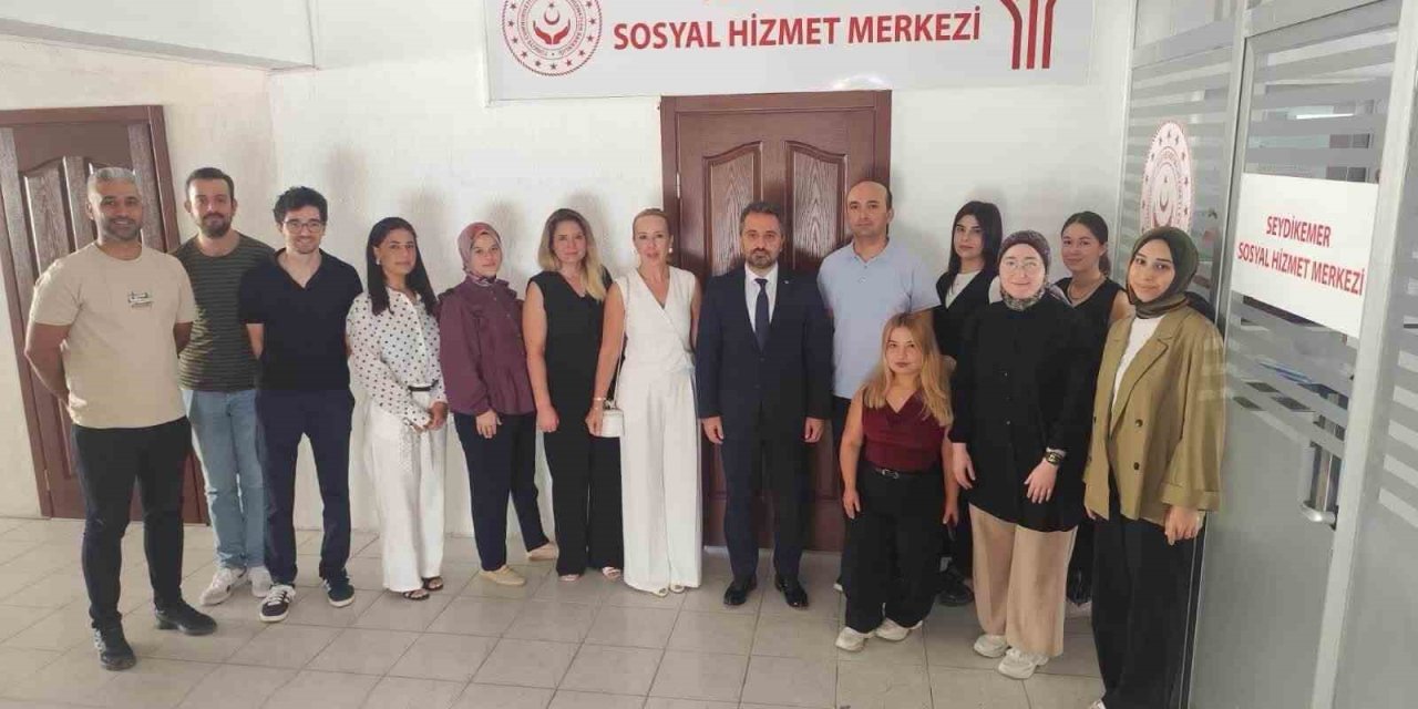 Sosyal Hizmetler İl Müdürü Selçuk Seydikemer’de denetim gerçekleştirdi