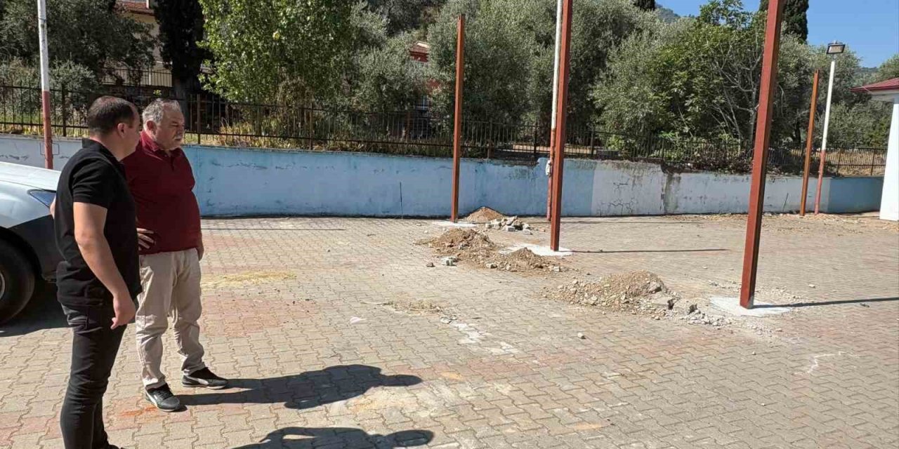 Bozdoğan’daki çalışmalar yerinde incelendi