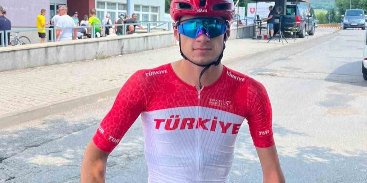 Milli bisikletçi Mehmet Keskin Slovakya’da sahne aldı