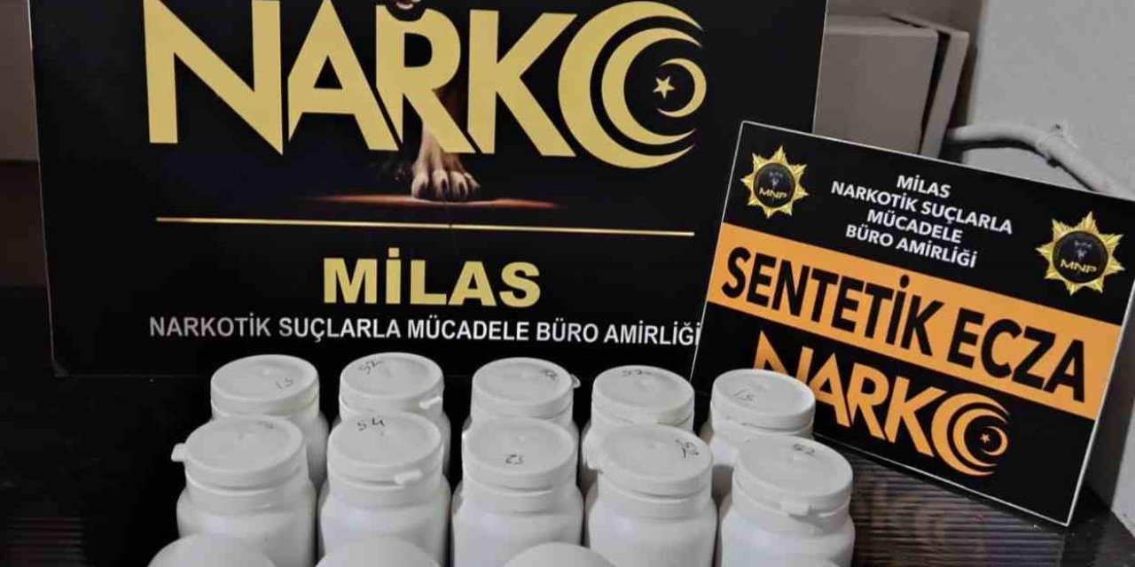 Milas’ta uyuşturucu operasyonu