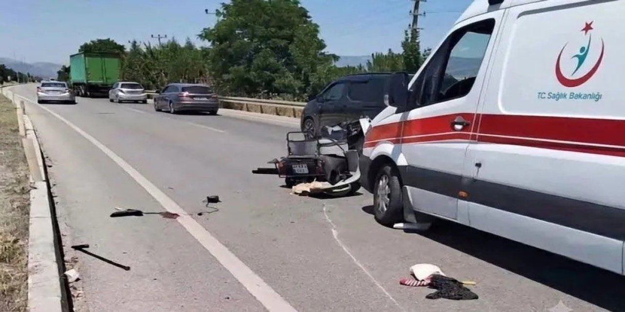 Acıpayam’da SUV aracın çarptığı elektrikli bisikletin sürücüsü yaşamını yitirdi