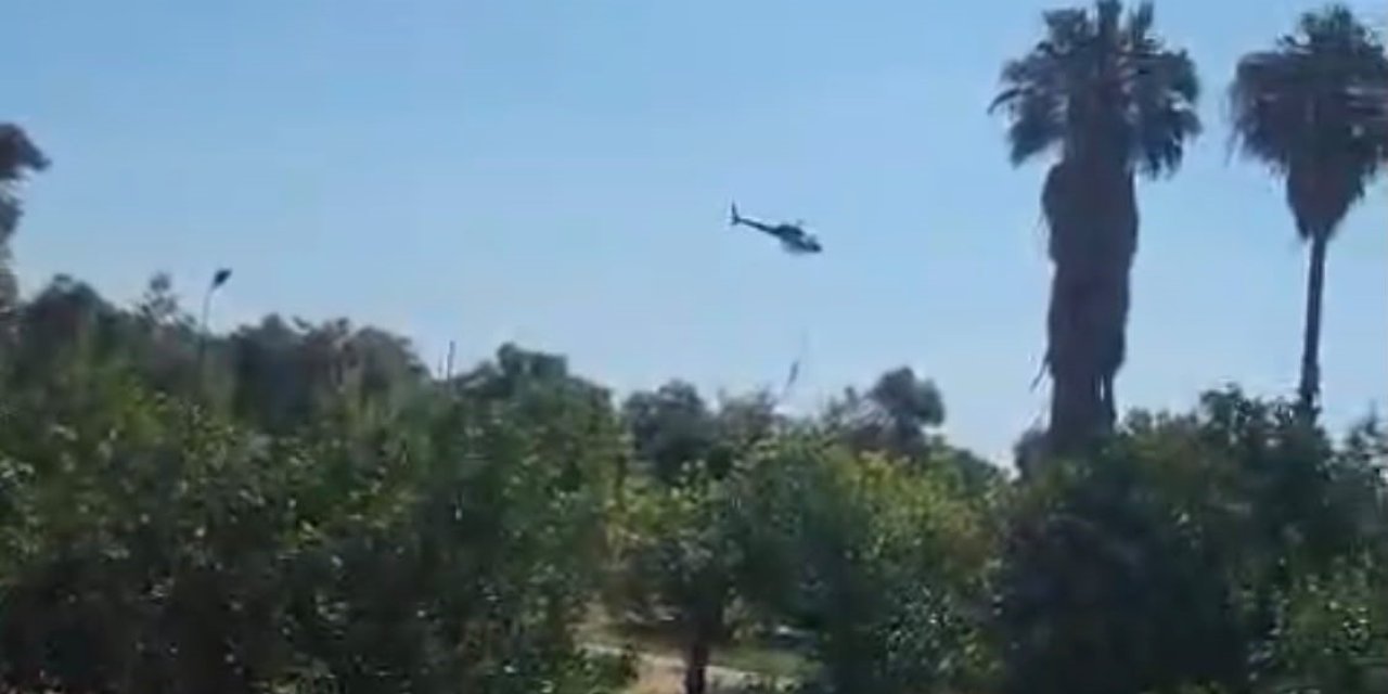 Marmaris’te zirai alan yangını kontrol altında