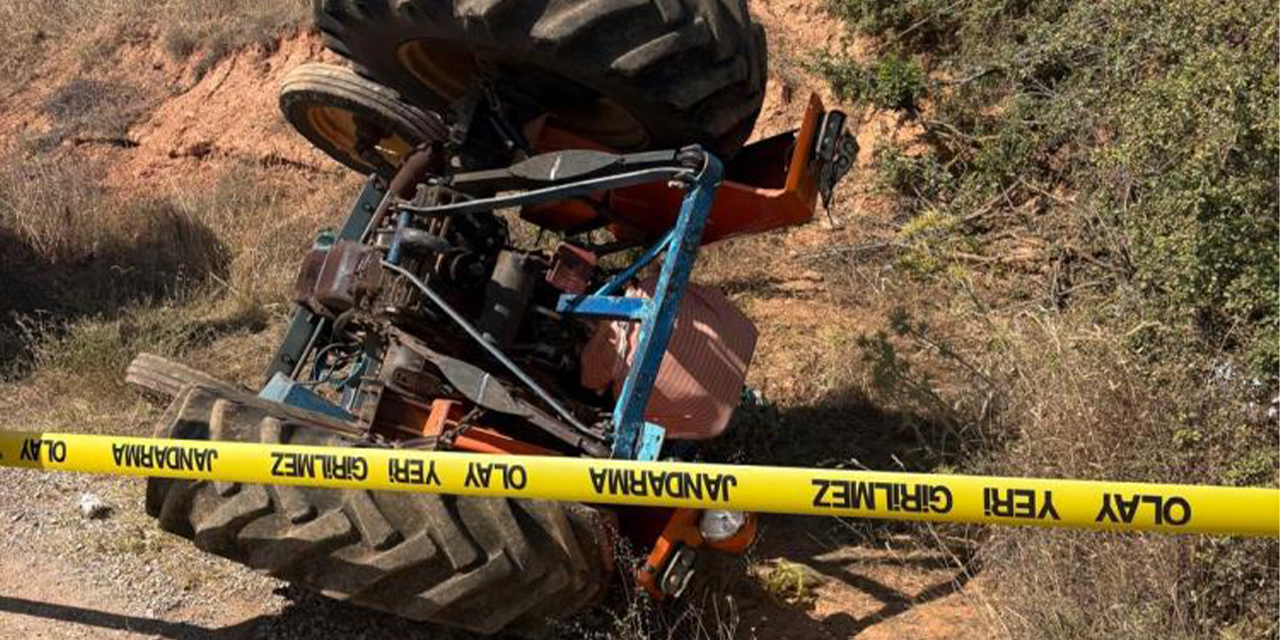 Karacasu'da traktör devrildi: 81 yaşındaki sürücü hayatını kaybetti