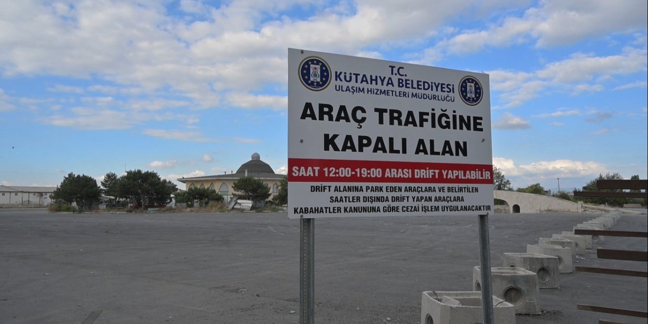 Kütahya’da gürültü ve güvenlik şikâyetleri sonrası drift pisti kapatıldı