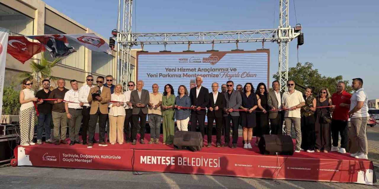 Menteşe Belediyesi yeni araçlarını hizmete aldı