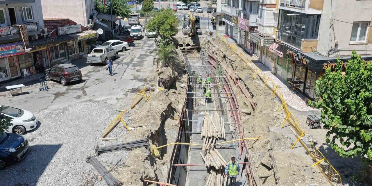 Aydın Büyükşehir’den Söke’de altyapı yatırımı