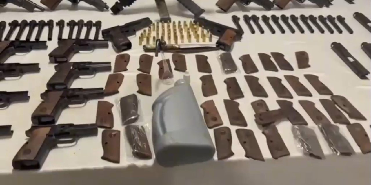 Kütahya’da kaçak silah ve uyuşturucu operasyonu, 5 şüpheli yakalandı