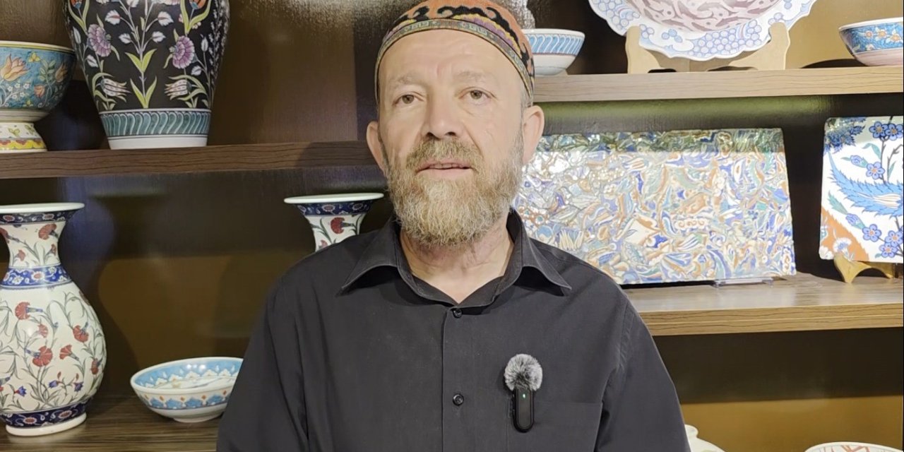 Duayen çini ustası İsmail Yiğit: "Çini, Türk-İslam sanatlarının zirvesine çıkacaktır"