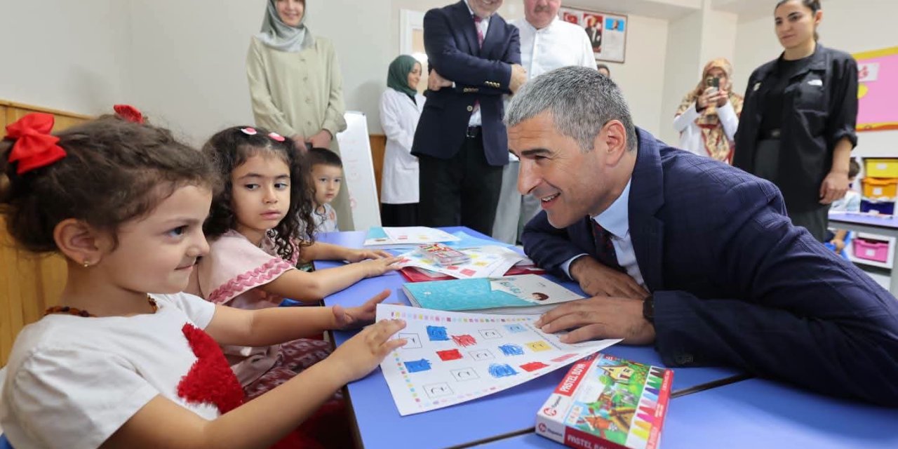 Vali Aktaş, Yaz Kur’an Kursu öğrencileriyle buluştu