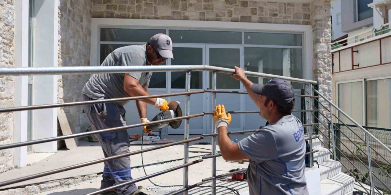 Saadet Canbaz Anaokulu’nda son dokunuşlar
