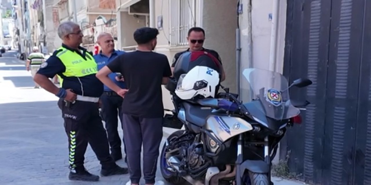 Kuşadası’nda motosikletliye 288 bin 500 TL para cezası uygulandı