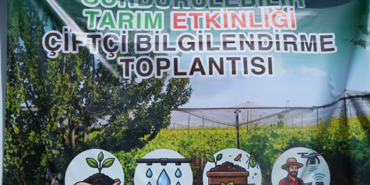 Sarıgöl’de sürdürülebilir tarım eğitimlerine yoğun ilgi