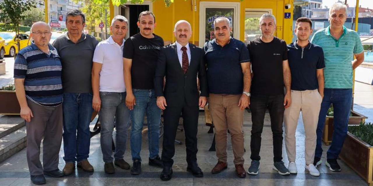 Vali Varol'dan taksici esnafına sabah ziyareti