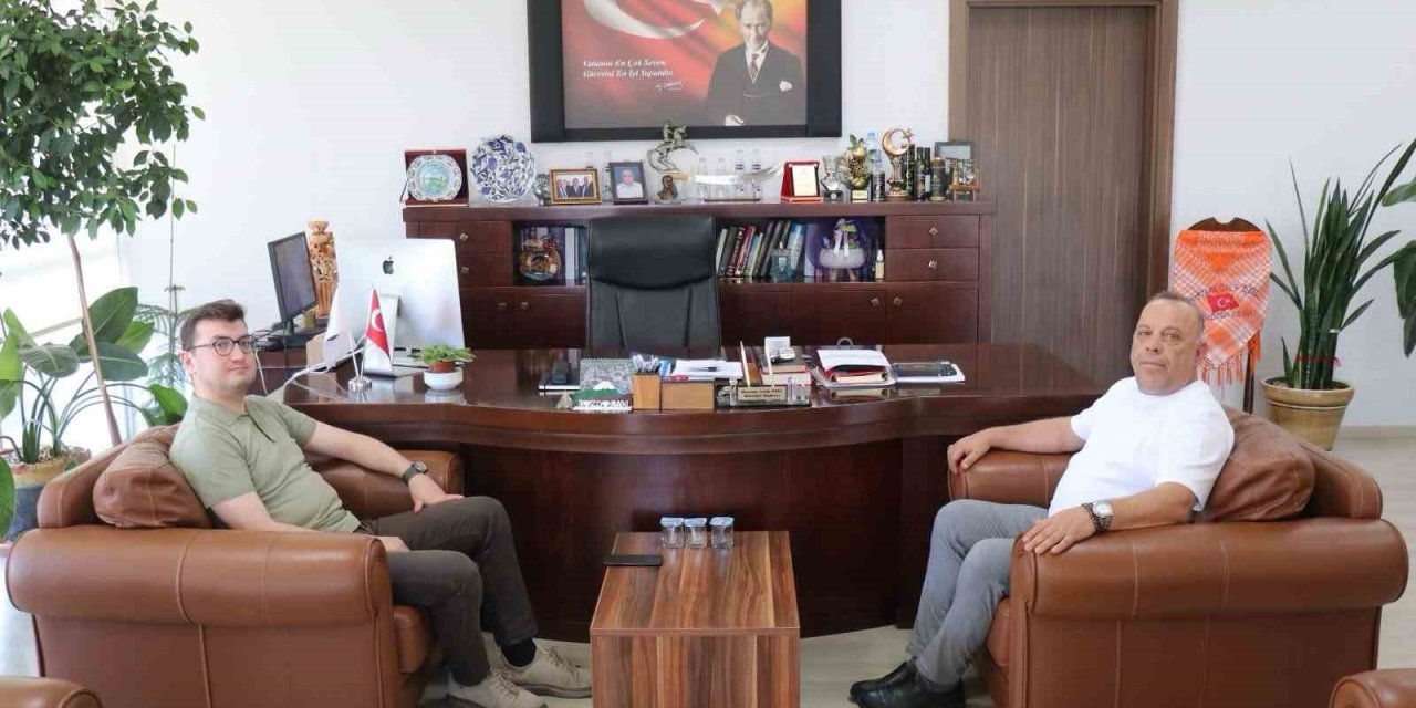 Başkan Özel, Kaymakam Sözen’i ağırladı