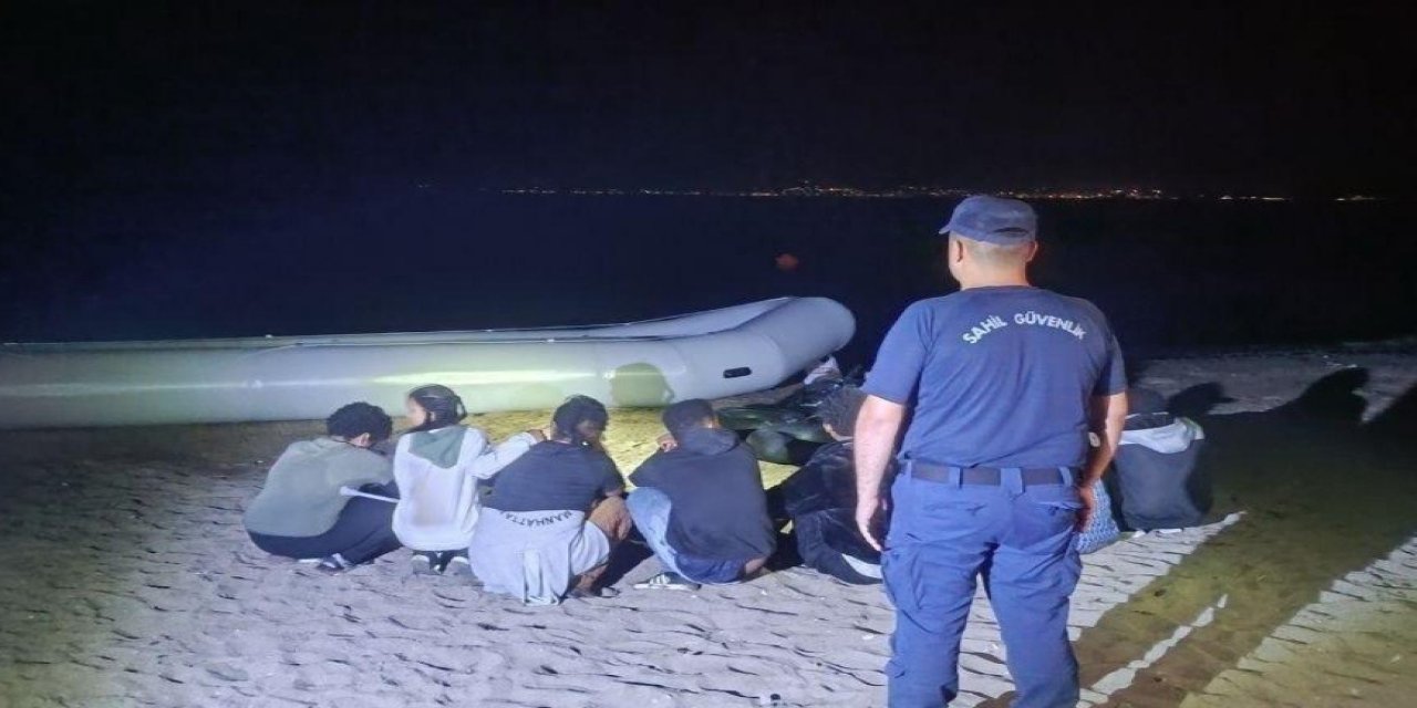 İzmir’de Sahil Güvenlikten çifte operasyon: 31 göçmen yakalandı