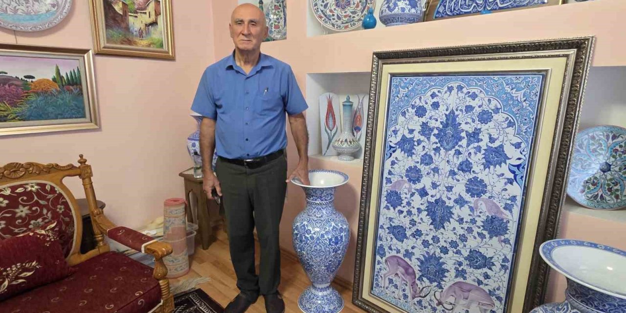 Kütahyalı çini ustası Mehmet Koçer: "Çinicilik yeniden mimariyle buluşmalı"