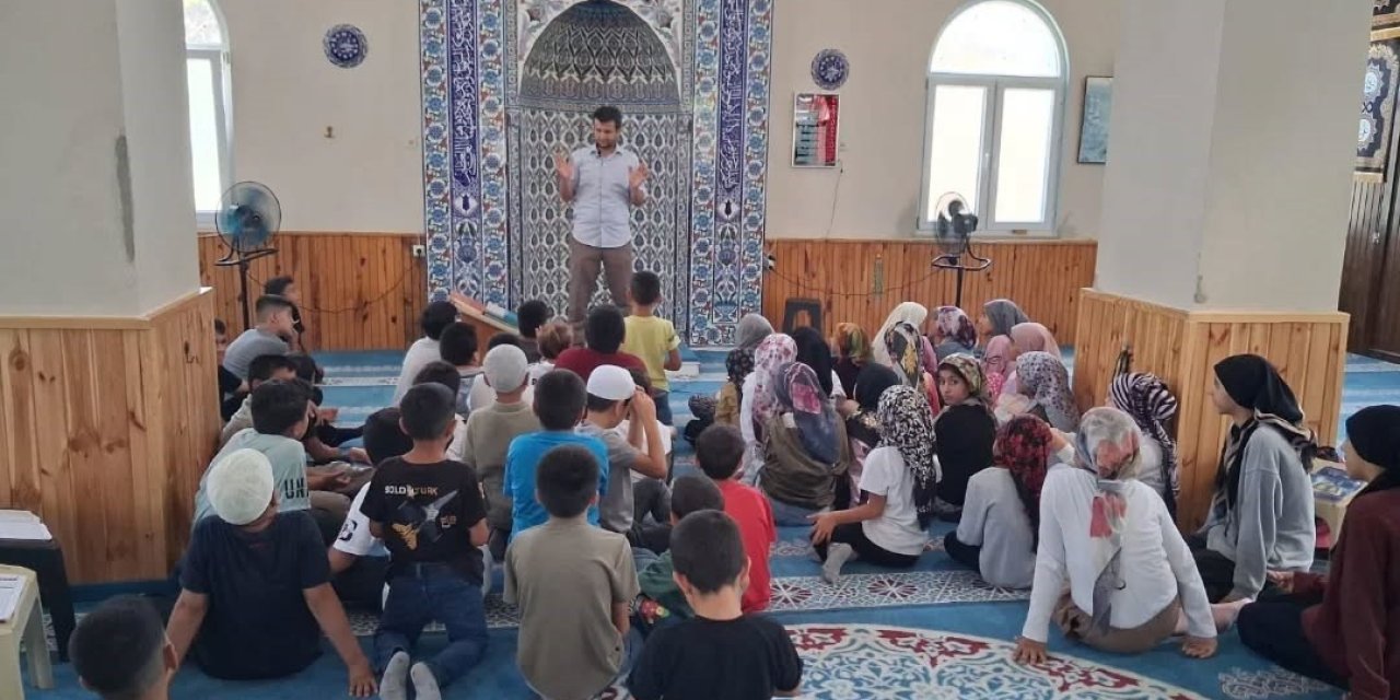 Söke’de Yaz Kur’an Kurslarında değerler eğitimi seminerleri devam ediyor