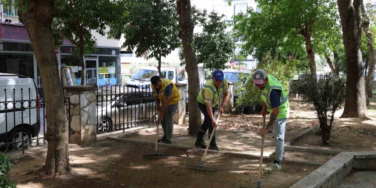 Aydın Büyükşehir’den Gençlik Parkı’nda kapsamlı bakım çalışması