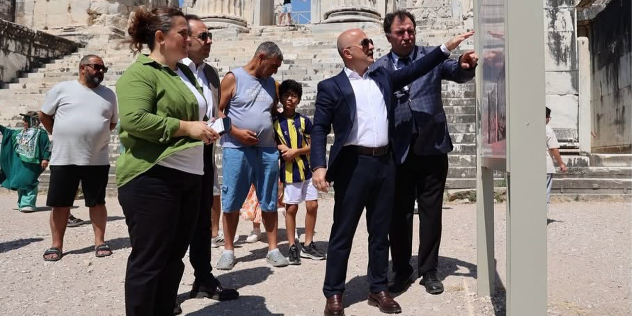 Vali Varol'dan Didim'de yoğun mesai: Kurumları, tarihi alanları ve esnafı ziyaret etti
