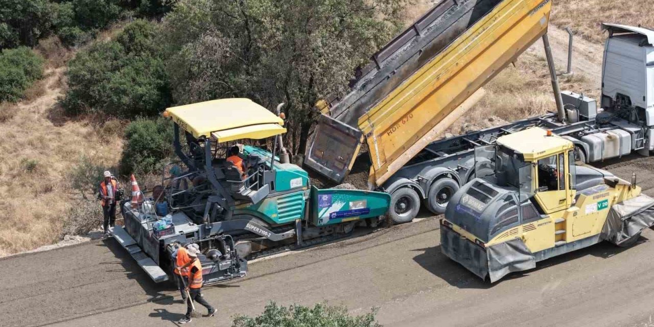 Büyükşehir’den Yenipazar’da ulaşımı rahatlatacak yol hamlesi