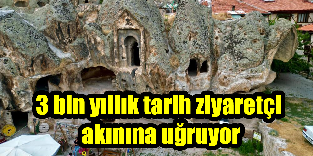 3 bin yıllık tarih ziyaretçi akınına uğruyor: Ayazini yazın gözdesi oldu
