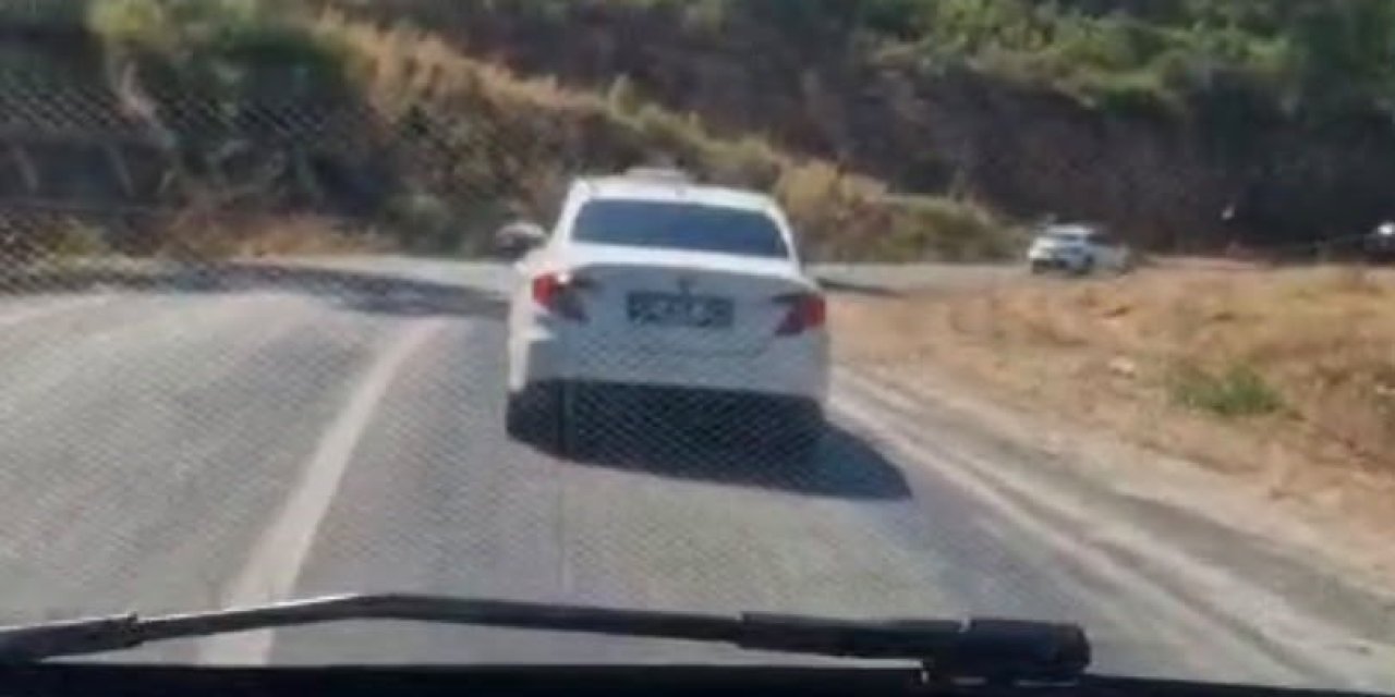 Marmaris’te araçtan ormana sigara izmariti atan şüpheliye adli işlem