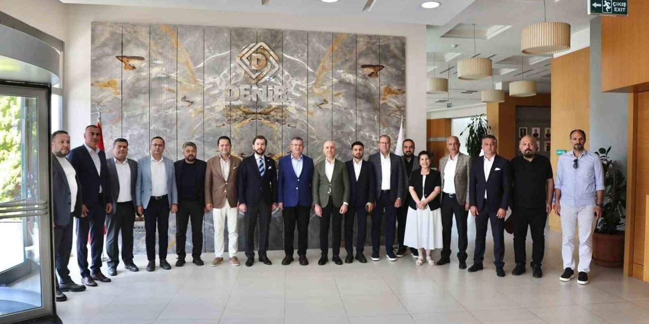 AK Parti Denizli heyetinden OSB ve DENİB’e ziyaretlerde bulundu