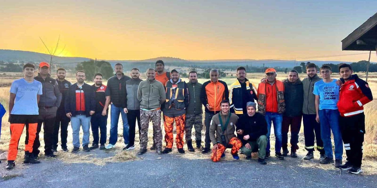 Emet’te yabani domuzlara karşı sürek avı düzenlendi