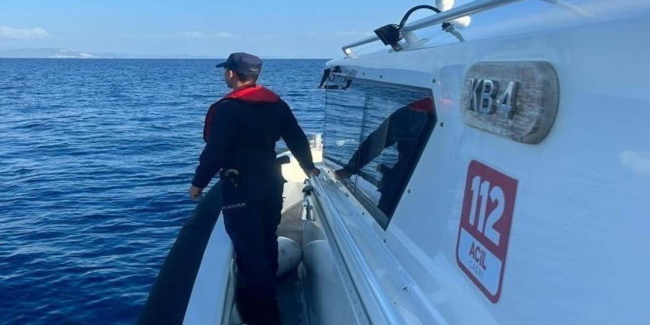 Sahil güvenlik Kuşadası’nda 1, Didim’de 3 kişiyi kurtardı