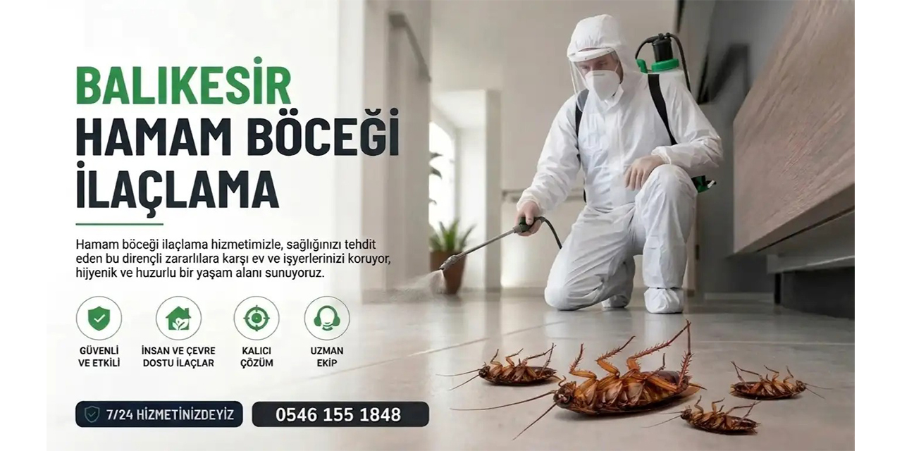 Hamam böceği ilaçlama nedir?