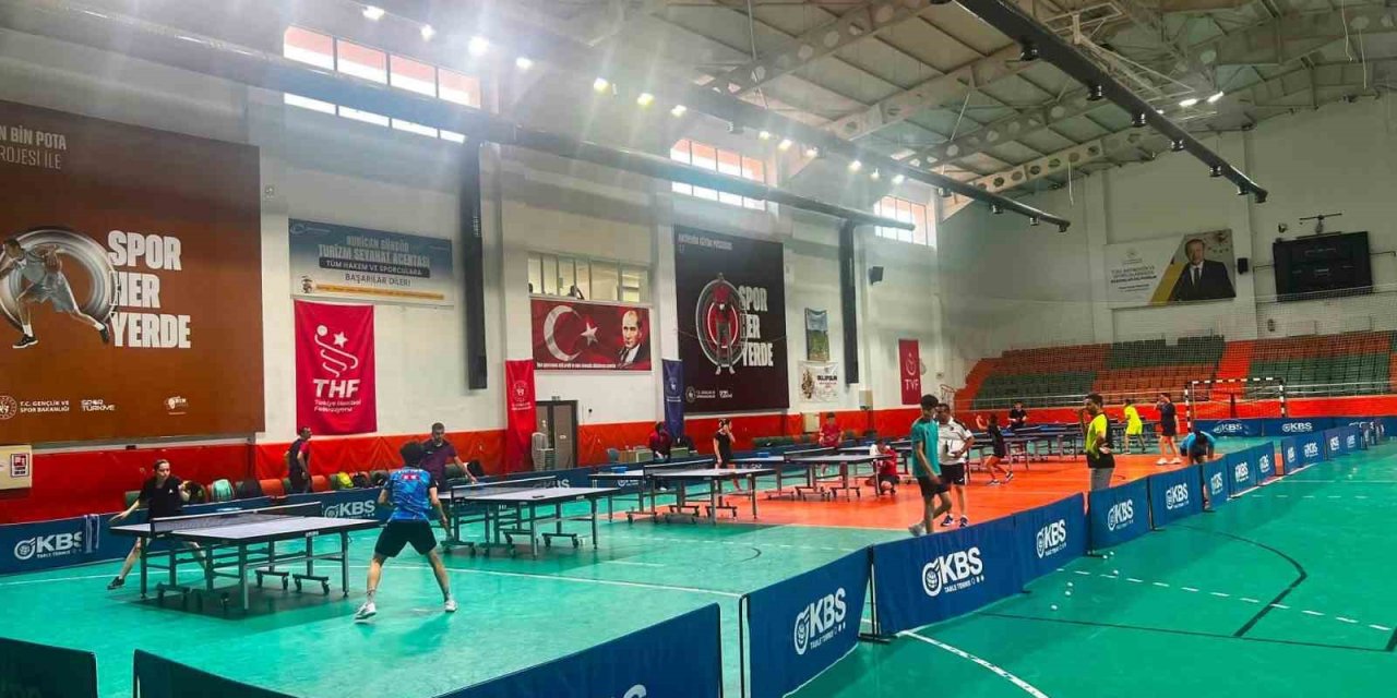 İşitme engelliler masa tenisi milli takım seçmeleri Köyceğiz’de başladı