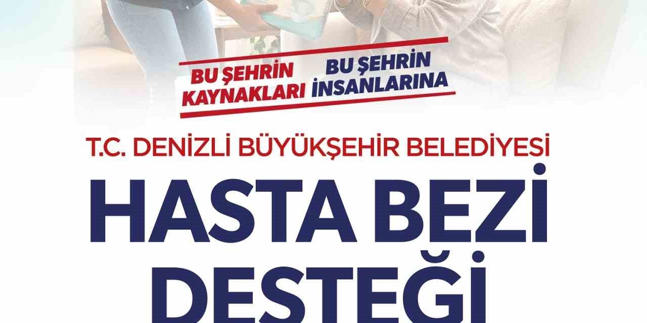 Denizli Büyükşehir zor günlerde ailelerin yanında