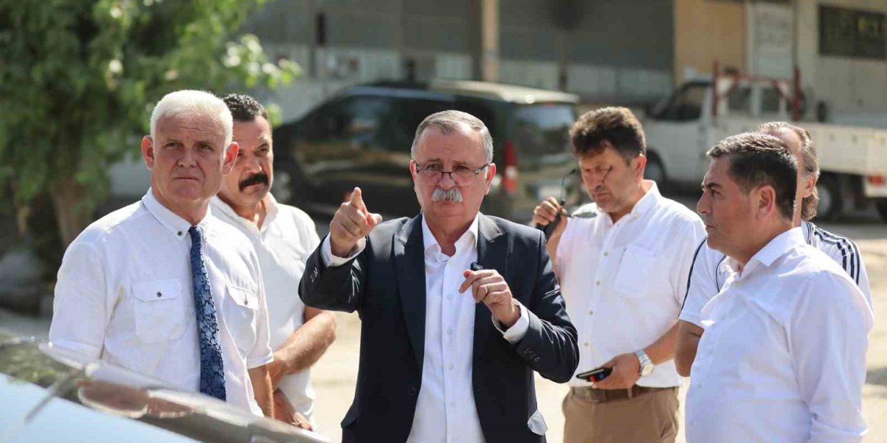 Başkan Balaban sanayi esnafının sorunları yerinde inceledi