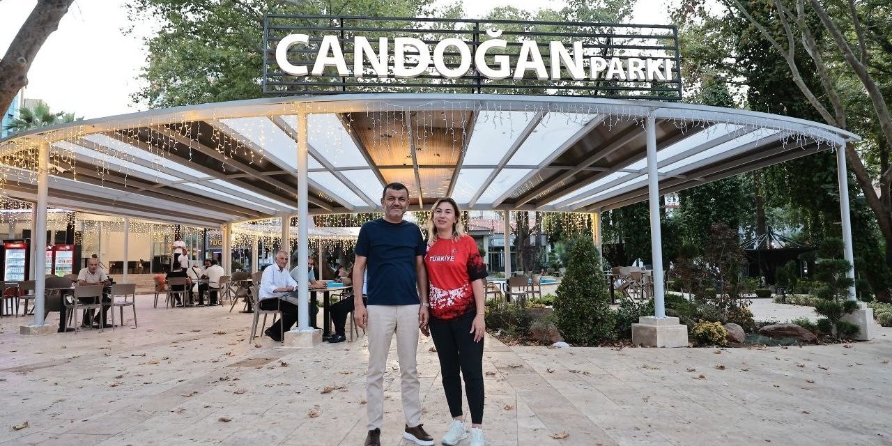 Denizli’nin simge alanı Candoğan Parkı 59 günde yeni haline kavuştu