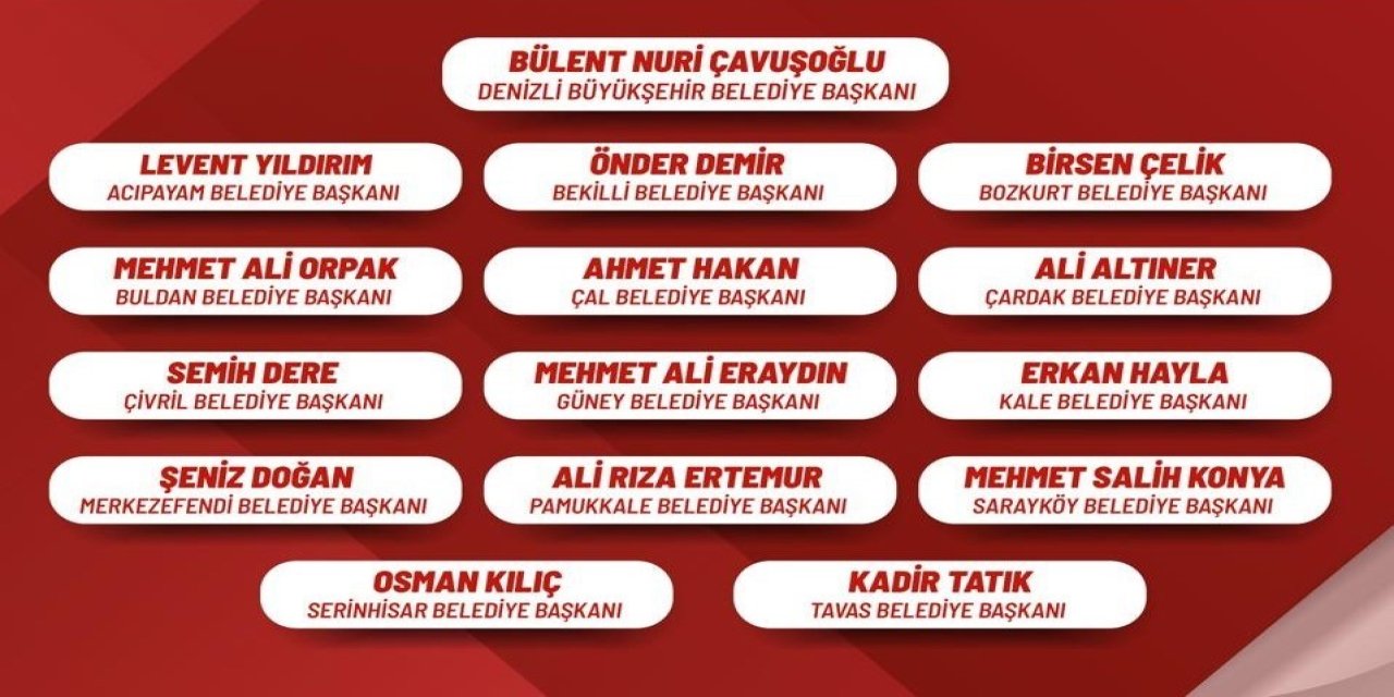 Başkan Çavuşoğlu 15 belediye başkanının Yeni Parti’ye katıldığını duyurdu