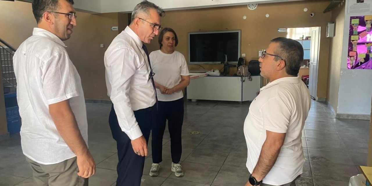 Söke’de yeni eğitim yılı hazırlıkları yerinde incelendi