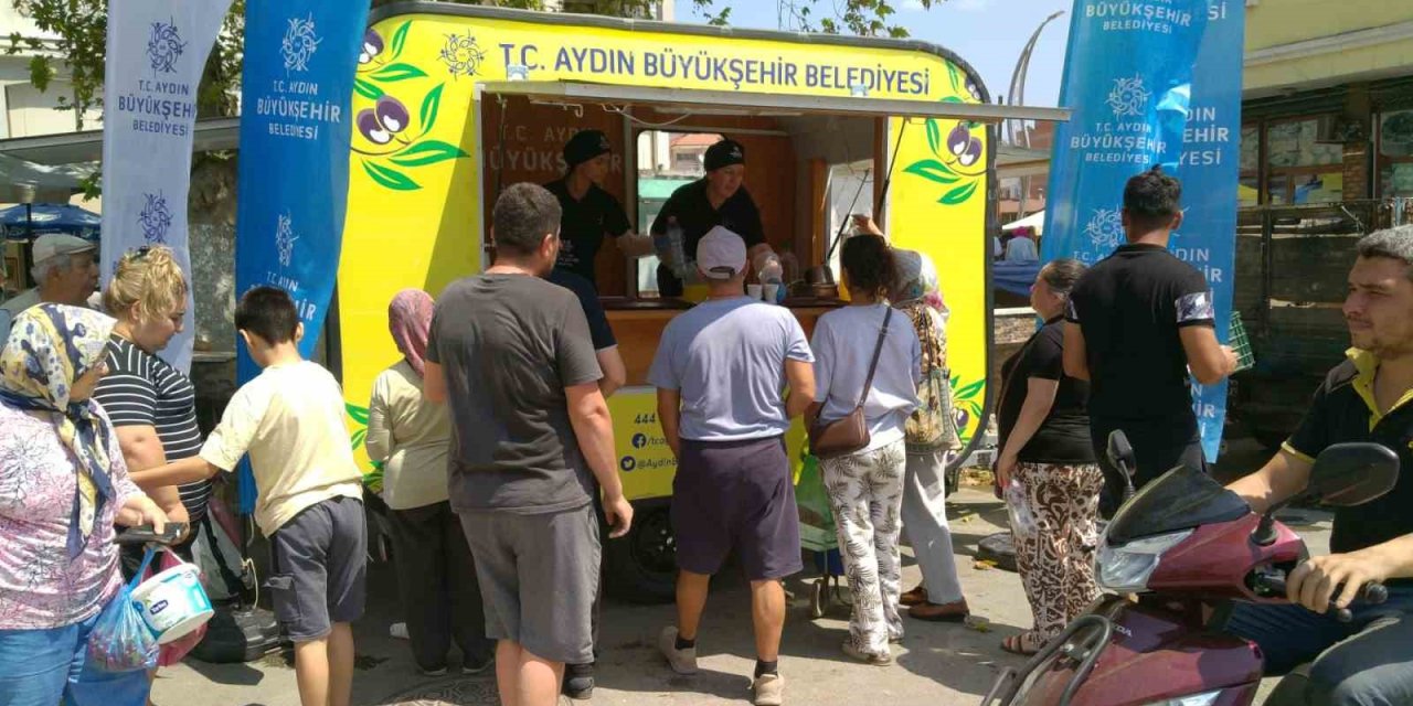 Aydın Büyükşehir’den limonata ikramı