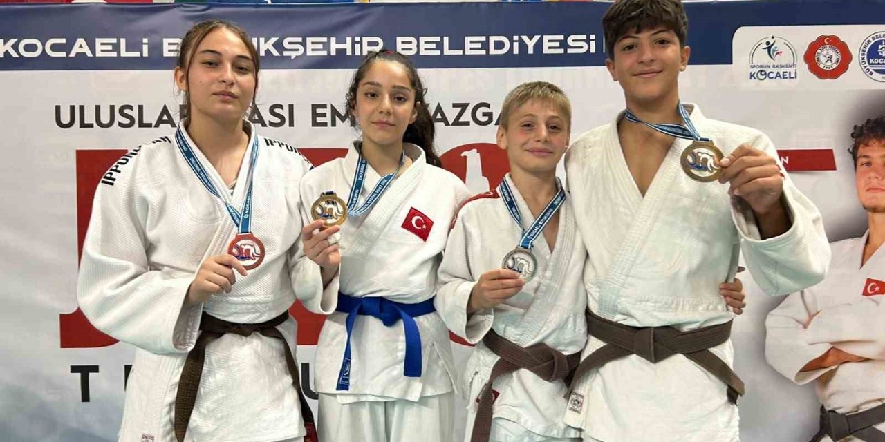 Manisalı judoculardan uluslararası arenada 9 madalya