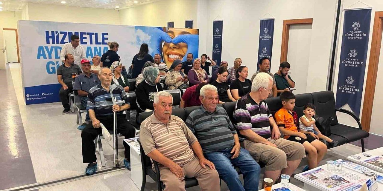 Aydın Büyükşehir Belediyesi sağlık hizmetlerini her gün yüzlerce vatandaşa ulaştırıyor